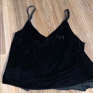 Black victoria secret pink sleep tank top